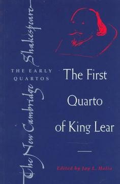 portada The First Quarto of King Lear Paperback (The new Cambridge Shakespeare: The Early Quartos) 