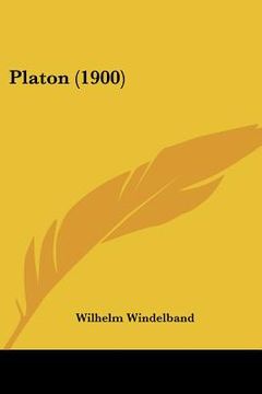 portada platon (1900) (en Inglés)