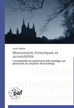 portada Monuments Historiques Et Accessibilite
