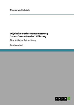 portada Objektive Performancemessung "transformationaler" Führung