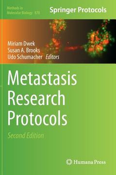 portada metastasis research protocols (en Inglés)