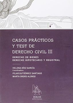 portada Casos prácticos y test de Derecho Civil III (in Spanish)