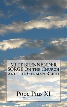 portada MITT BRENNENDER SORGE On the Church and the German Reich (en Inglés)