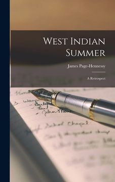 portada West Indian Summer: a Retrospect (en Inglés)
