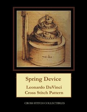 portada Spring Device: Leonardo DaVinci Cross Stitch Pattern (in English)