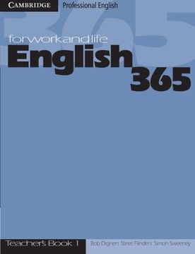 portada English 365 1 Teacher's Guide: For Work and Life (Cambridge Professional English) (en Inglés)