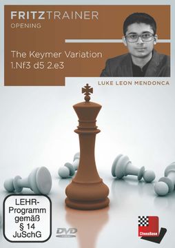 portada The Keymer Variation 1. Nf3 d5 2. E3, Dvd-Rom (en Inglés)