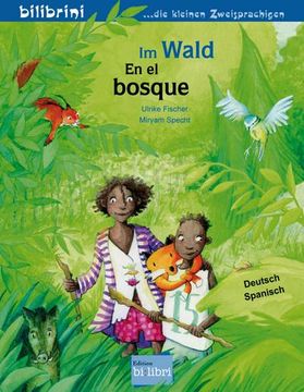 portada Im Wald: Kinderbuch Deutsch-Spanisch
