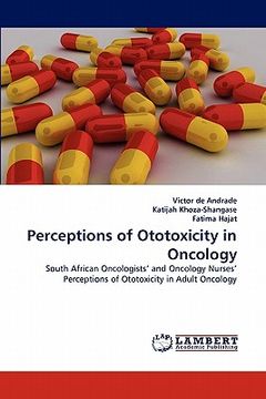 portada perceptions of ototoxicity in oncology (en Inglés)