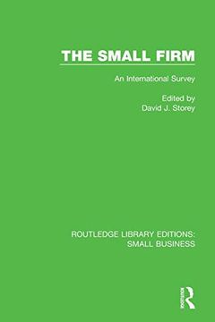 portada The Small Firm: An International Survey (Routledge Library Editions: Small Business) (en Inglés)