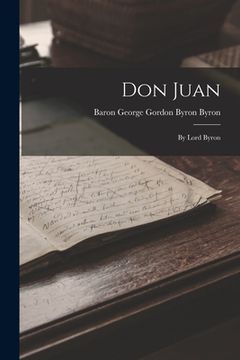 portada Don Juan: By Lord Byron