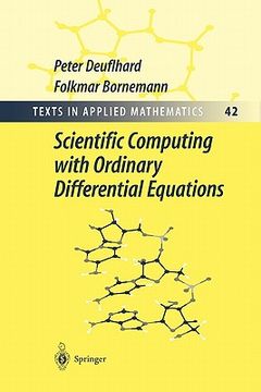 portada scientific computing with ordinary differential equations (en Inglés)