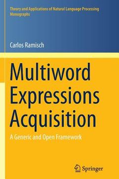 portada Multiword Expressions Acquisition: A Generic and Open Framework