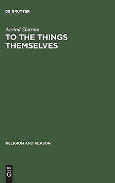 portada To the Things Themselves (in English)