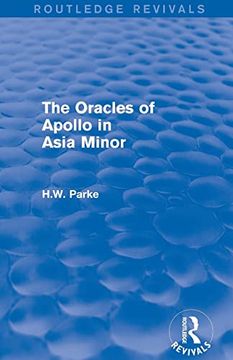 portada The Oracles of Apollo in Asia Minor (Routledge Revivals) (en Inglés)