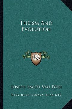 portada theism and evolution (en Inglés)