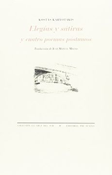 portada Elegías y Sátiras y Cuatro Poemas Póstumos (in Spanish)