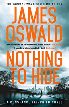 portada Nothing to Hide (New Series James Oswald) (en Inglés)