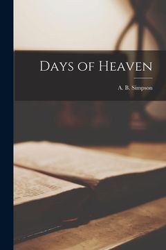 portada Days of Heaven (en Inglés)