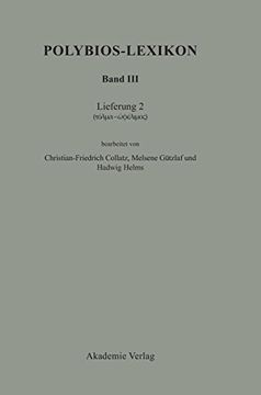 portada Polybios-Lexikon, Band Iii, Lieferung 2: 3 (en Alemán)