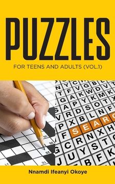 portada Puzzles: For Teens and Adults (Vol.1) (en Inglés)