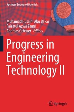 portada Progress in Engineering Technology II (en Inglés)
