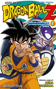 portada Bola de Drac Z Anime Series Saga del superguerrer: Les Forces especials nº 01/06 (en Catalá)