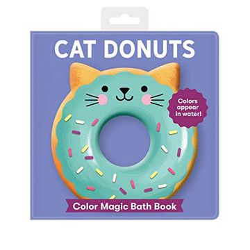 portada Cat Donuts Color Magic Bath Book (en Inglés)