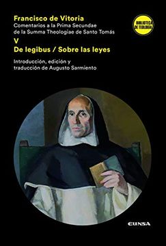 portada Comentarios a la Prima Secundae de la Summa Theologiae de Santo Tomás v: De Legibus