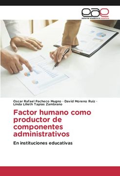 portada Factor Humano Como Productor de Componentes Administrativos: En Instituciones Educativas