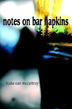 portada notes on bar napkins (en Inglés)
