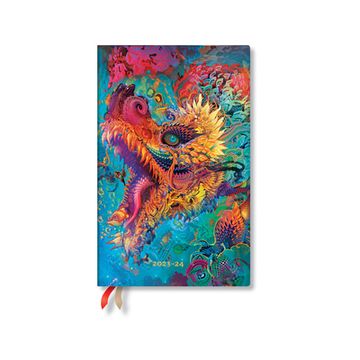 portada Paperblanks | 2024 Humming Dragon | Android Jones Collection | 18-Month | Maxi | Vertical | Elastic Band Closure | 208 pg | 80 gsm (en Inglés)