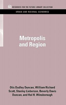 portada metropolis and region (en Inglés)
