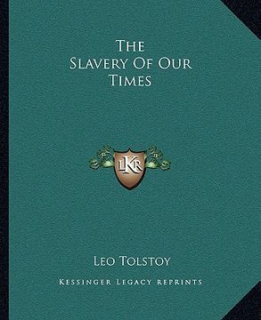 portada the slavery of our times