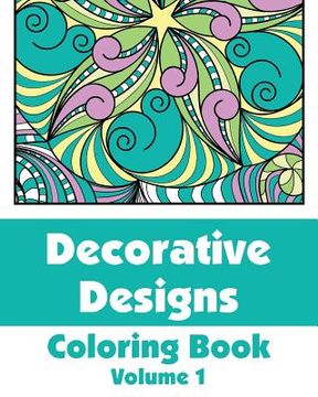 portada Decorative Designs Coloring Book (en Inglés)