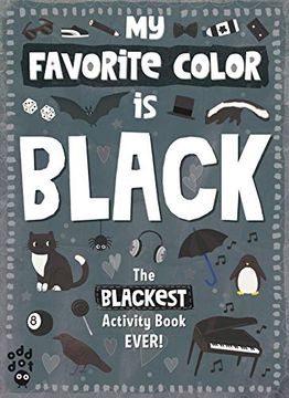 portada My Favorite Color Activity Book: Black (en Inglés)
