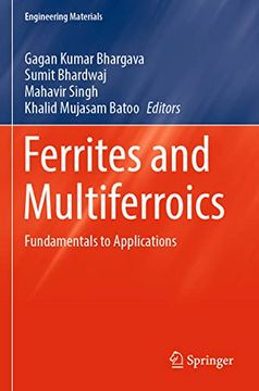 portada Ferrites and Multiferroics: Fundamentals to Applications (en Inglés)