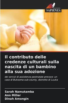 portada Il contributo delle credenze culturali sulla nascita di un bambino alla sua adozione (in Italian)