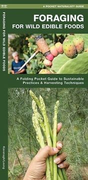 portada Foraging for Wild Edible Foods: A Folding Pocket Guide to Sustainable Practices & Harvesting Techniques (A Pocket Naturalist Guide) (in English)