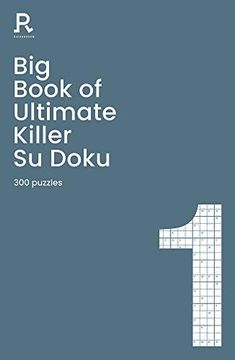 portada Big Book of Ultimate Killer su Doku Book 1: A Bumper Deadly Killer Sudoku Book for Adults Containing 300 Puzzles 