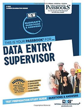 portada Data Entry Supervisor (en Inglés)