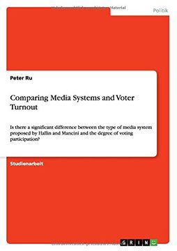 portada Comparing Media Systems and Voter Turnout (German Edition)