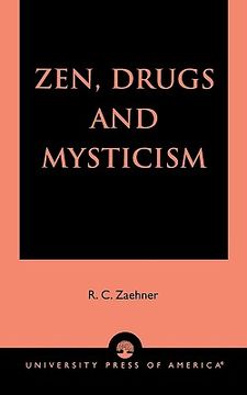 portada zen, drugs, and mysticism (en Inglés)