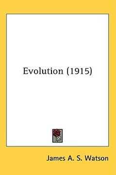 portada evolution (1915) (en Inglés)