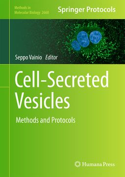portada Cell-Secreted Vesicles: Methods and Protocols (en Inglés)