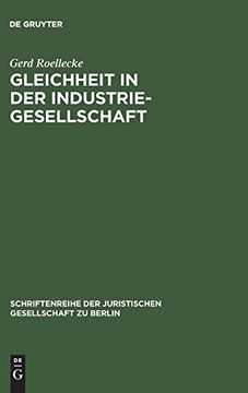 portada Gleichheit in der Industriegesellschaft (in German)