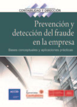 portada PREVENCIÓN Y DETECCIÓN DEL FRAUDE EN LA EMPRESA (En papel)