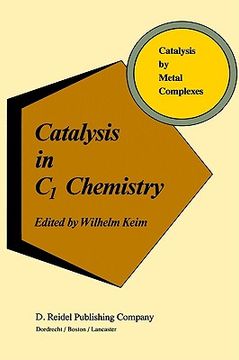 portada catalysis in c1 chemistry (en Inglés)