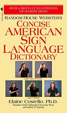 portada Random House Webster's Concise American Sign Language Dictionary (en Inglés)