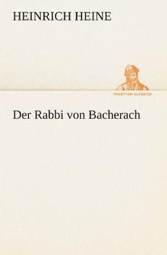 portada Der Rabbi von Bacherach (TREDITION CLASSICS) (German Edition)